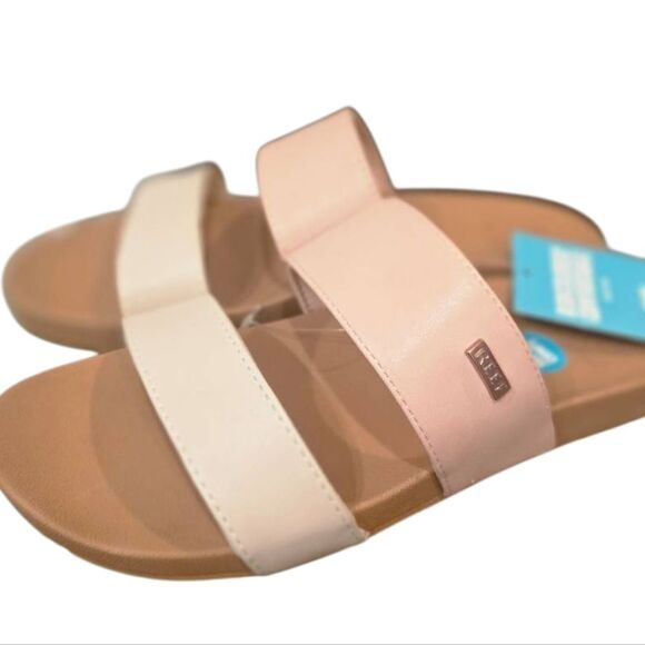 Reef Shoes - Reef Hali Two-Tone Slide Sandal